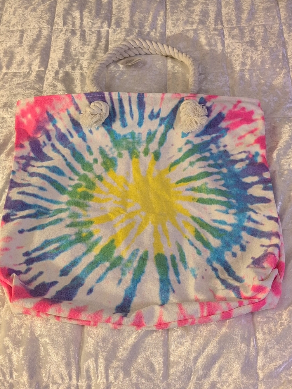 NWT Tie Dye Tote Bag